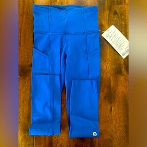 Lululemon crop legging Women’s size 0